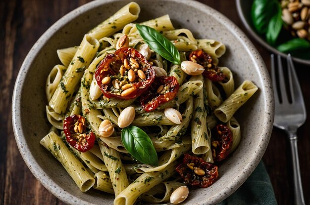 Grilled chicken pasta